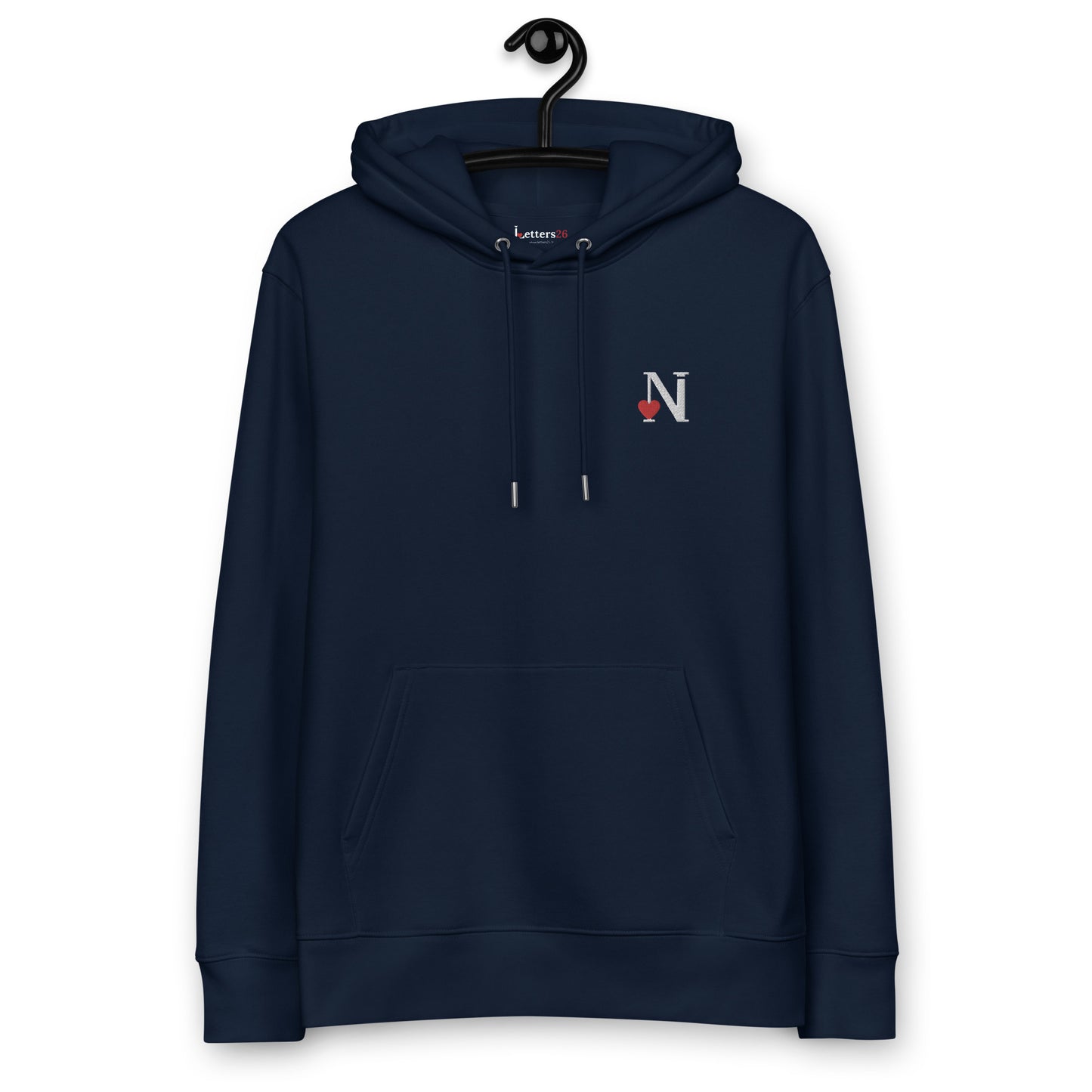 Adult Unisex Hoodie Letter N