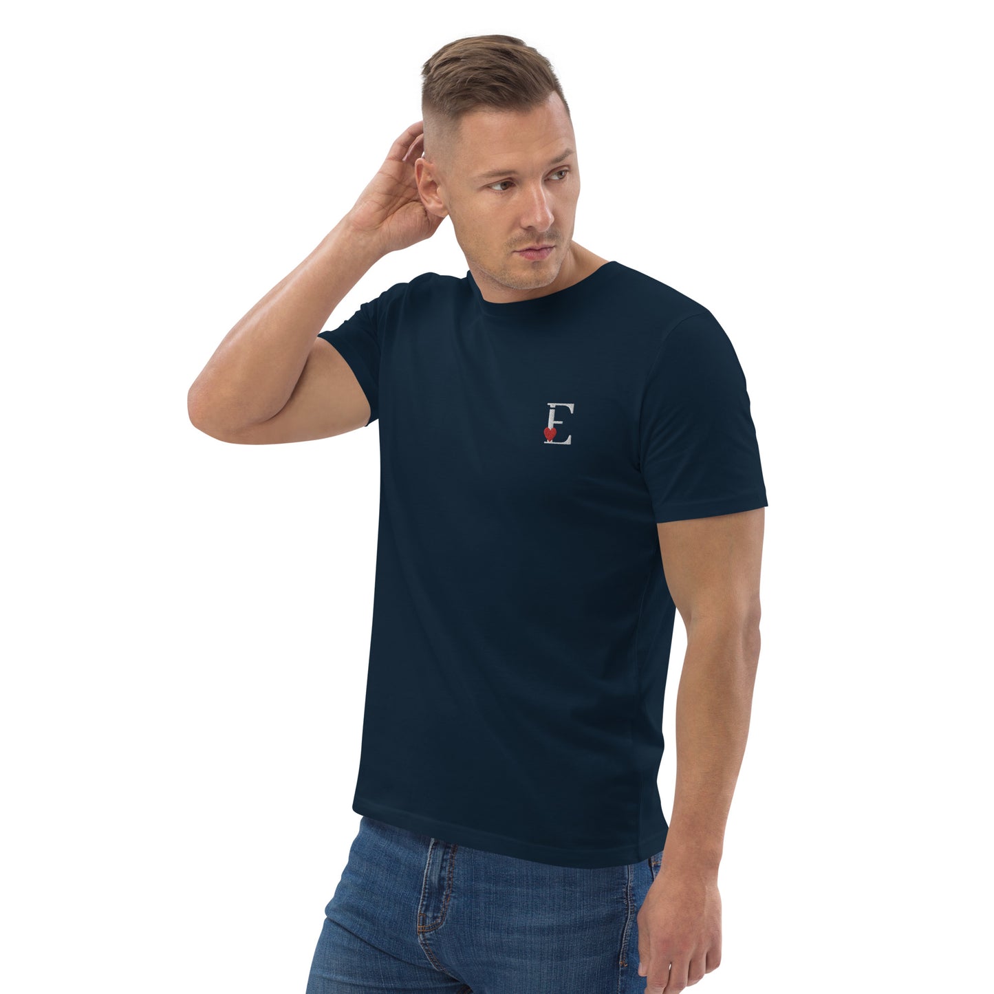 Adult Unisex T-shirt Letter E
