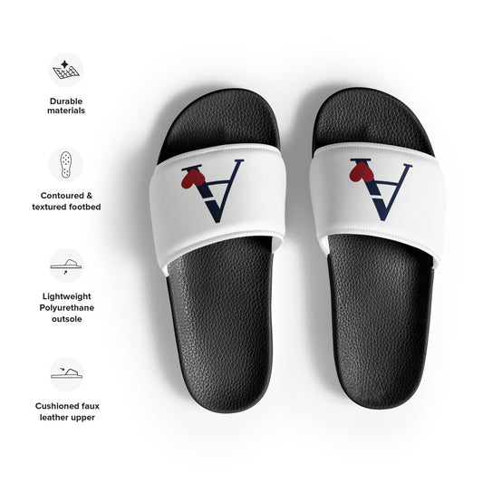 Men’s slides Letter A