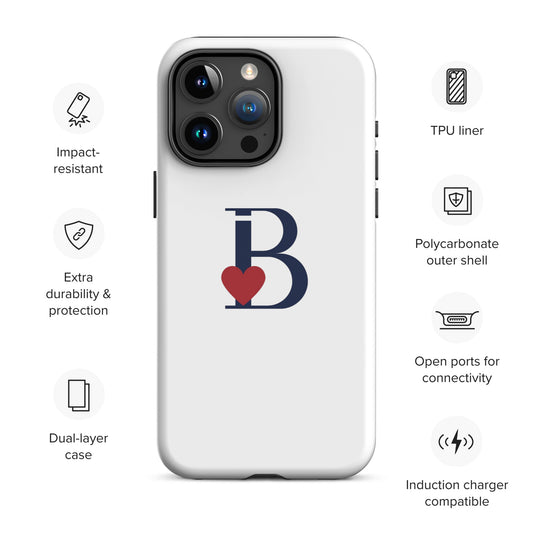 Tough Case for iPhone® Letter B
