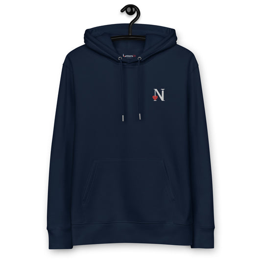 Adult Unisex Hoodie Letter N